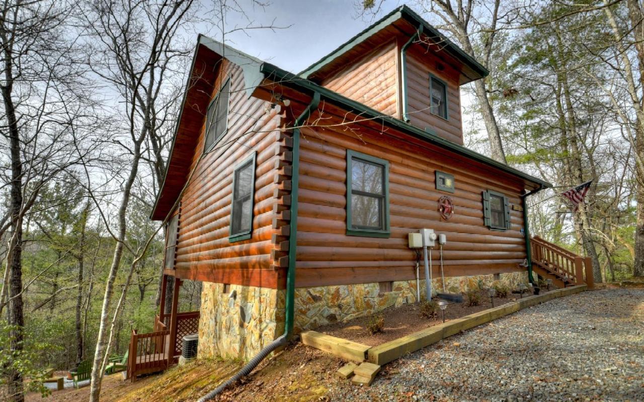 Golden Eagle Ga Cabin - Hot Tub, Firepit & Fast Wifi Blue Ridge Buitenkant foto