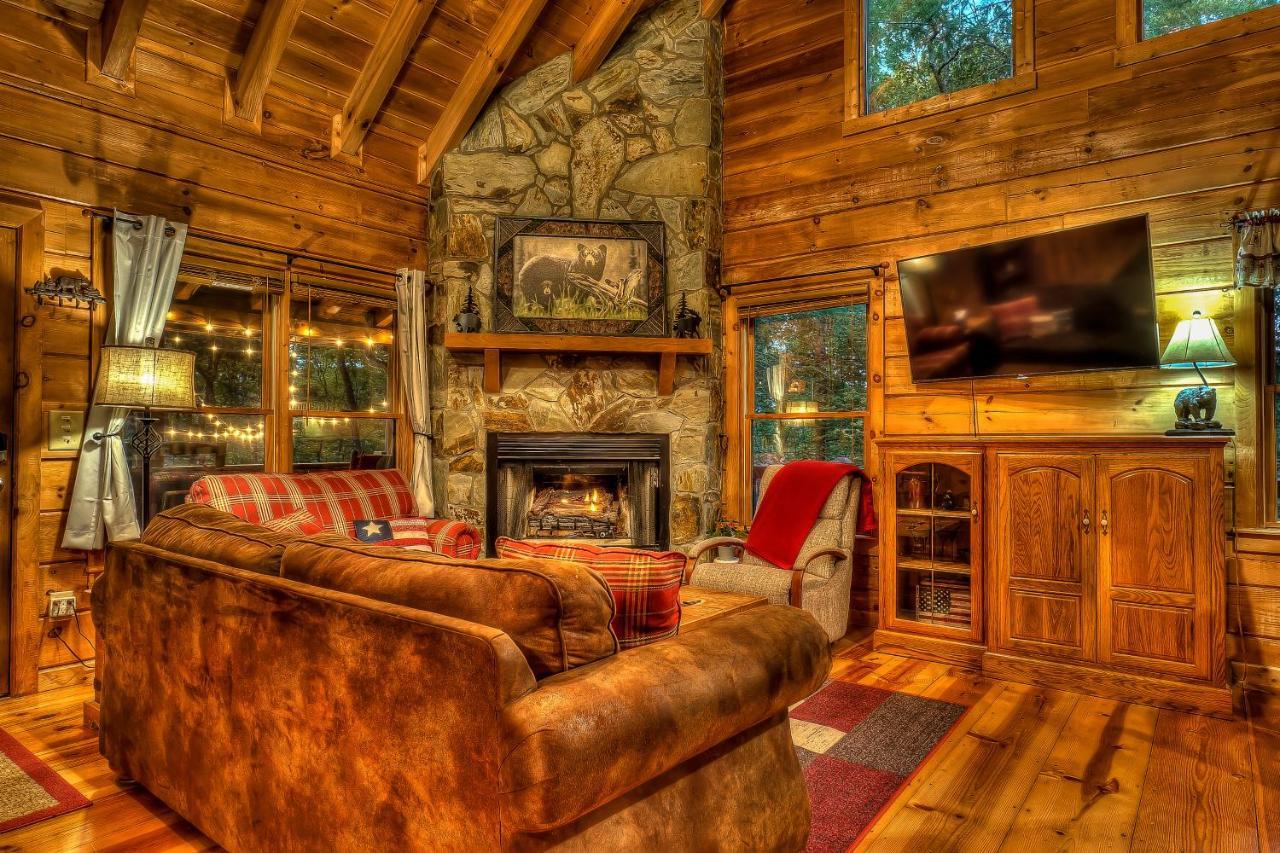 Golden Eagle Ga Cabin - Hot Tub, Firepit & Fast Wifi Blue Ridge Buitenkant foto