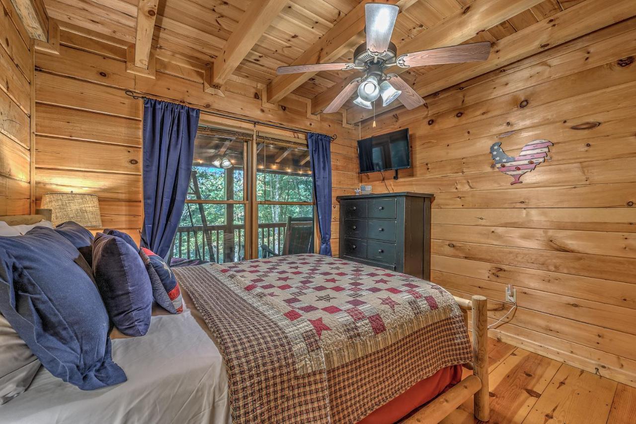 Golden Eagle Ga Cabin - Hot Tub, Firepit & Fast Wifi Blue Ridge Buitenkant foto