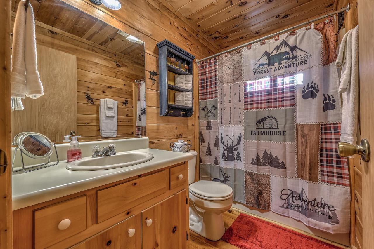 Golden Eagle Ga Cabin - Hot Tub, Firepit & Fast Wifi Blue Ridge Buitenkant foto