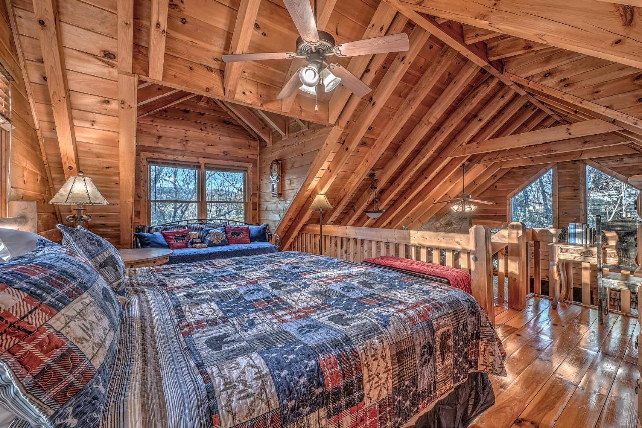Golden Eagle Ga Cabin - Hot Tub, Firepit & Fast Wifi Blue Ridge Buitenkant foto