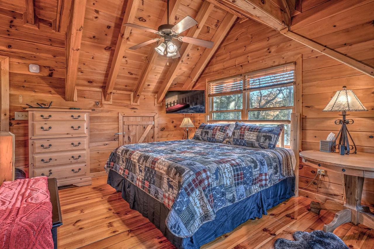 Golden Eagle Ga Cabin - Hot Tub, Firepit & Fast Wifi Blue Ridge Buitenkant foto