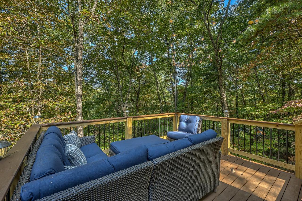 Golden Eagle Ga Cabin - Hot Tub, Firepit & Fast Wifi Blue Ridge Buitenkant foto