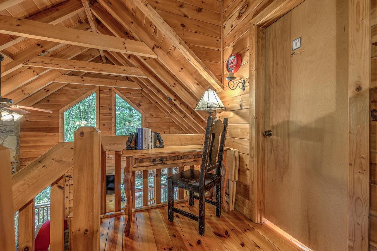 Golden Eagle Ga Cabin - Hot Tub, Firepit & Fast Wifi Blue Ridge Buitenkant foto